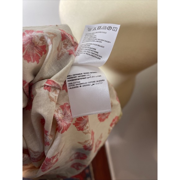 Farm Rio Ruffle-Sleeve Printed Blouse Medium M - Picture 10 of 10